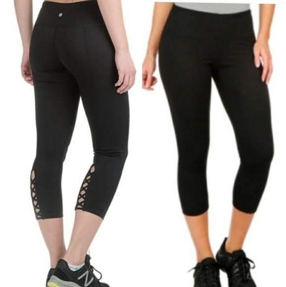 Yogalicious Crop Criss Cross Leggings 